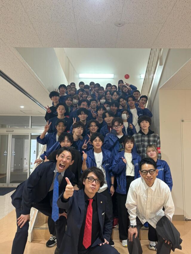 消防団入団促進広報2025in新潟医療福祉大学公演ありがとうございました！！
特別MCのタケトさんゲストの囲碁将棋さんご講演頂きありがとうございました！
皆様もぜひ消防団に入って地域の皆様を助けましょう！！！

 #nuhw  #新潟医療福祉大学  #新潟医療福祉大学学友会  #学園祭  #伍桃祭  #学友会  #nsgグループ 
 #消防団